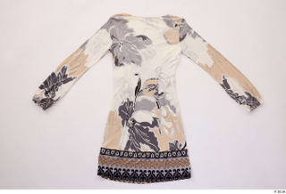 Hanane Clothes  327 beige floral wrap dress casual clothing…
